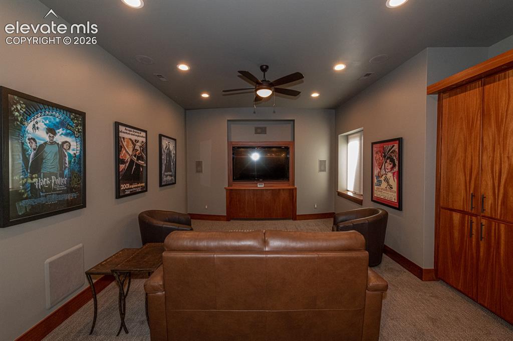 Image 45 of 50: Home theater with all components included