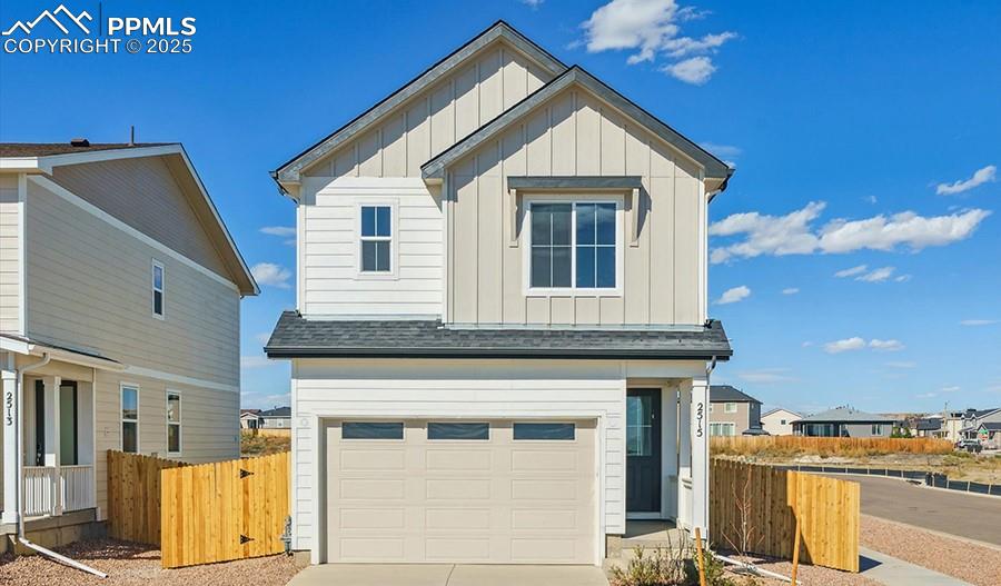 Caption: Front of Structure