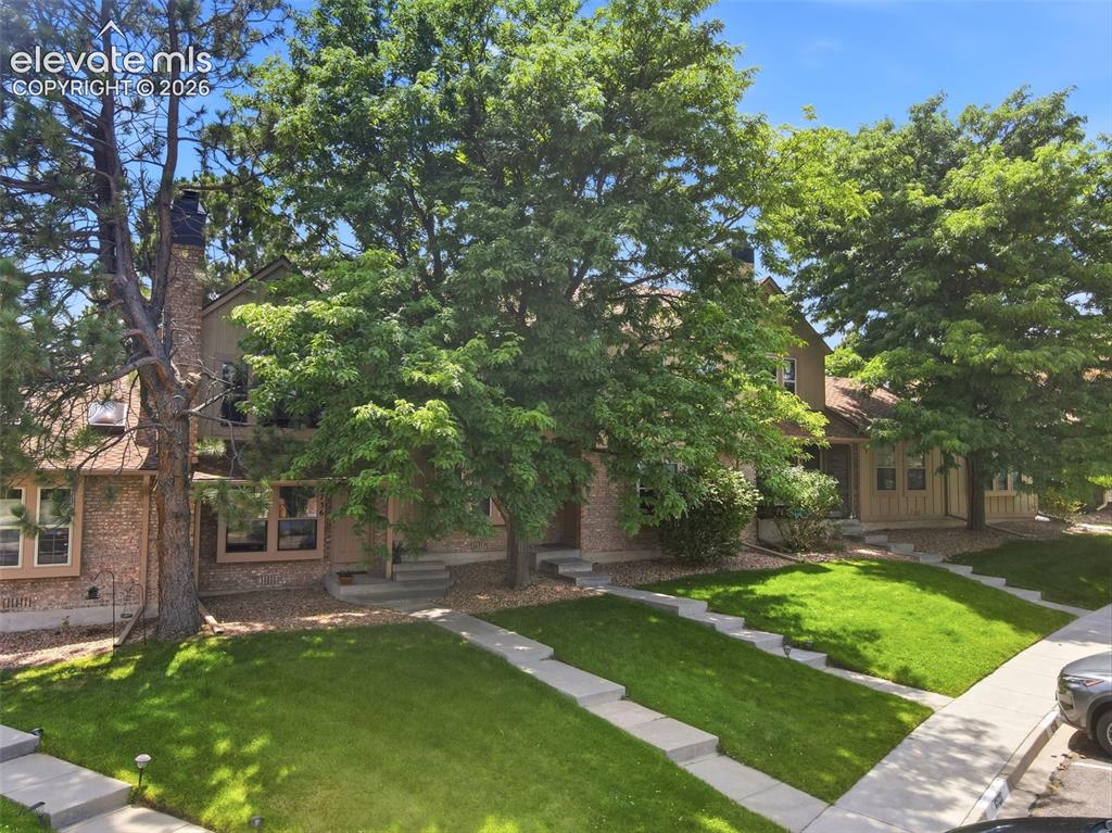 Image 3 of 49: Front of townhome