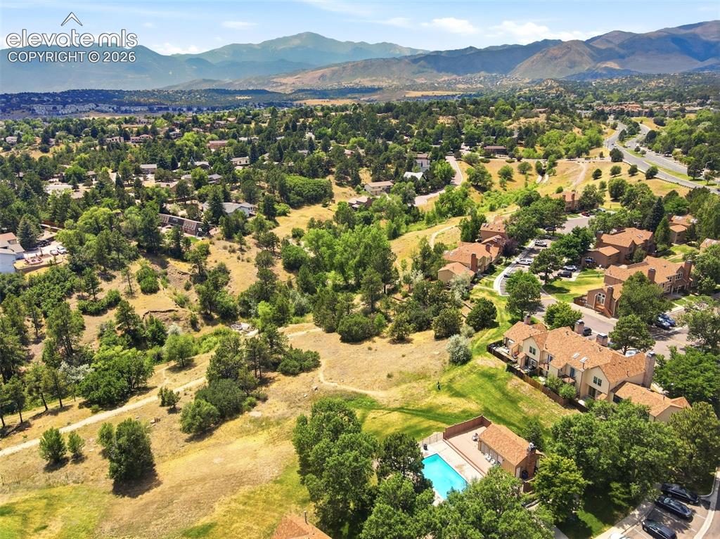 Image 43 of 49: Aerial view of community