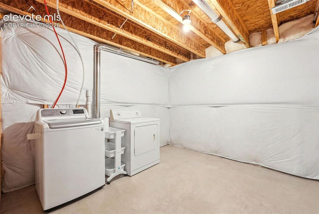 Image 31 of 44: basement laundry