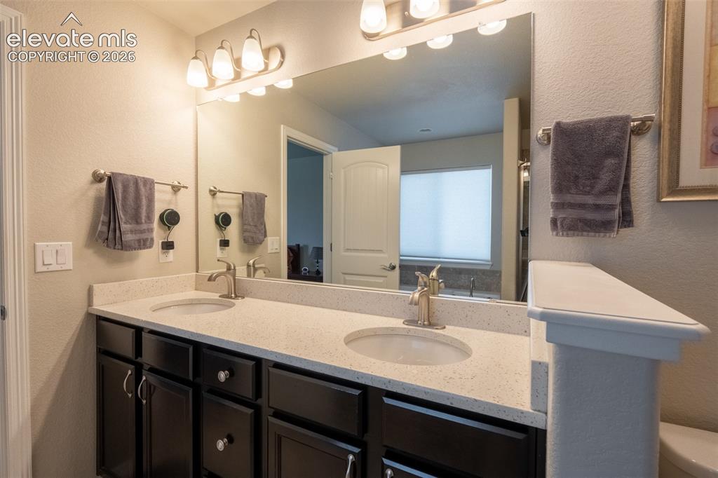 Image 18 of 42: Primary bathroom (full)- main floor
