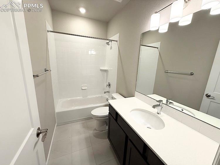 Image 41 of 49: Full bathroom located on the Lower Level!