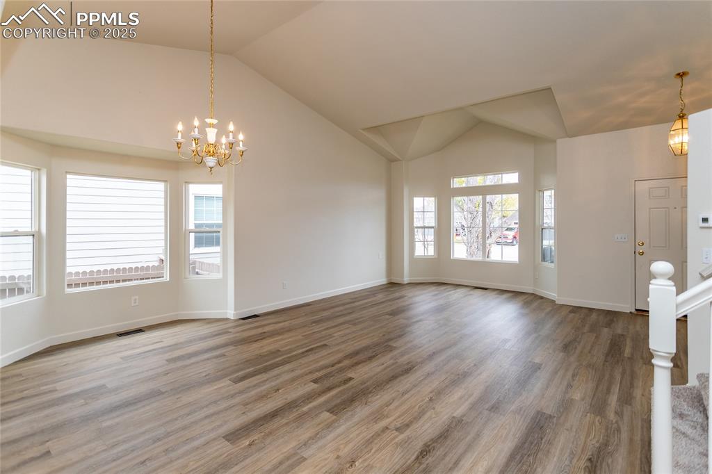 Image 9 of 38: New plank flooring