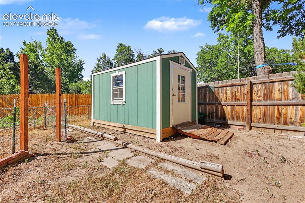 Image 38 of 40: storage shed