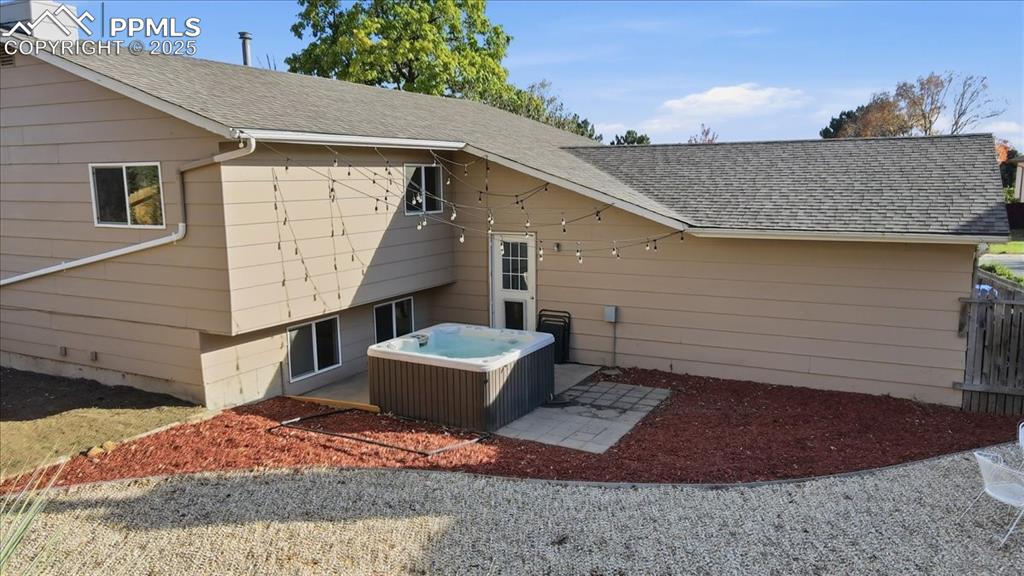 Image 9 of 47: Complete with hot tub.