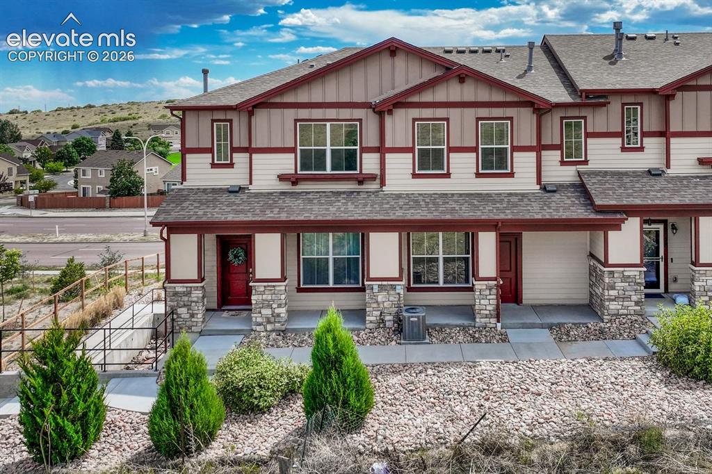 Caption: Attractive 2 Bedroom, 2 Bathroom, End Unit Townhome in the Stetson Ridge Townhome Community.