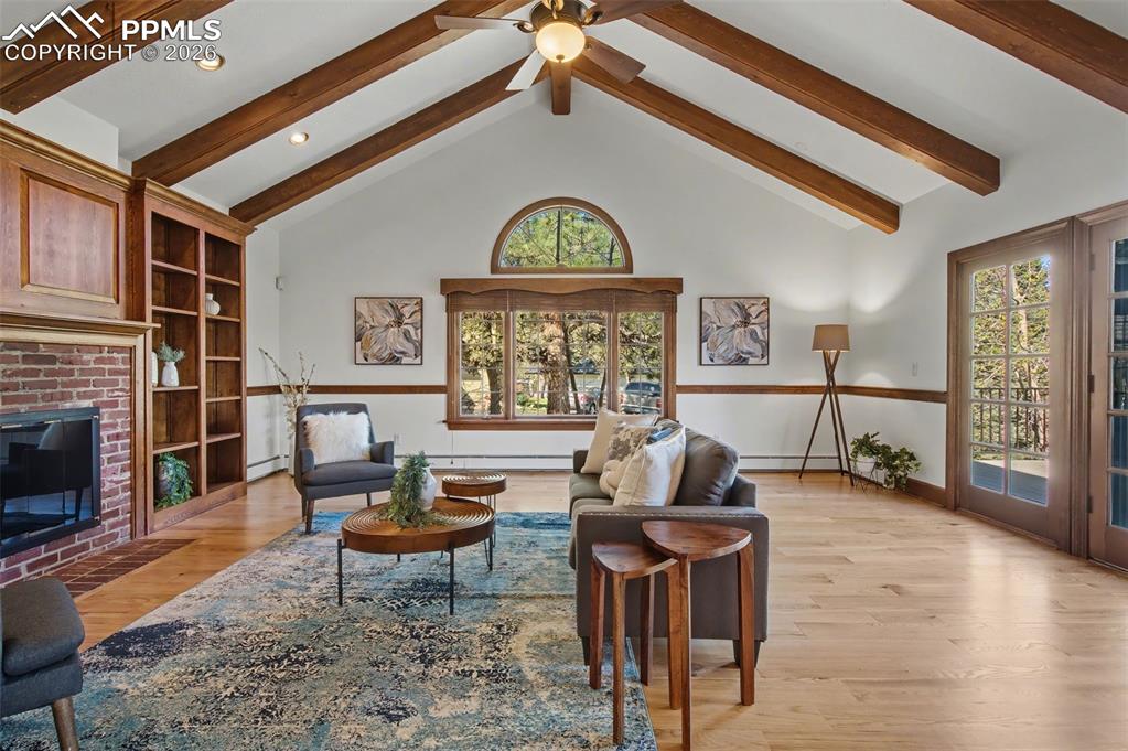 Image 7 of 27: 2nd view of larger family room