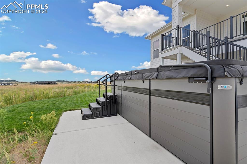 Image 49 of 50: Patio / terrace with a yard and a patio
