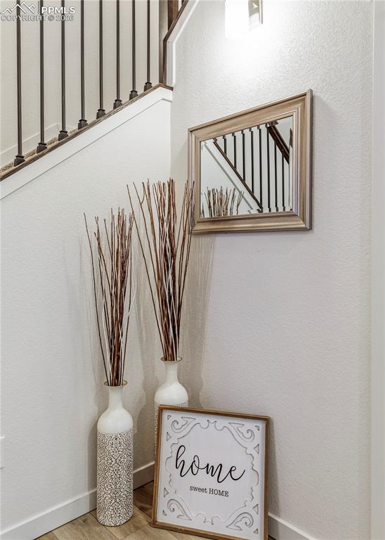 Image 6 of 46: Detailed view of a textured wall