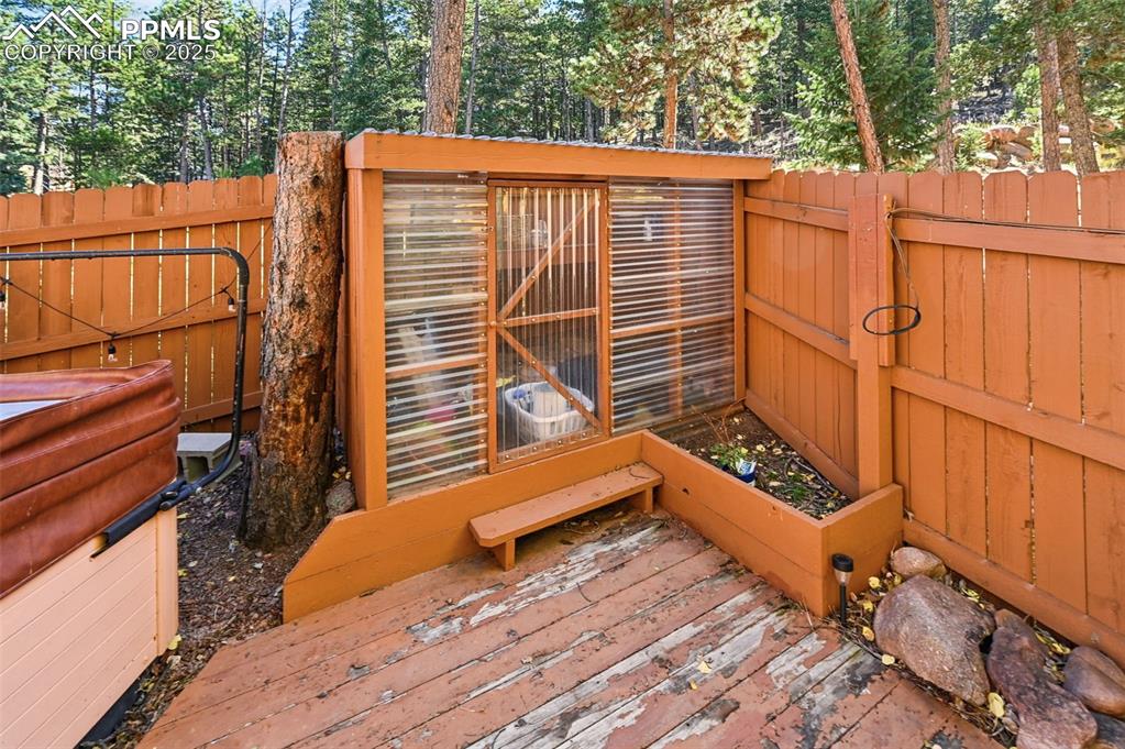 Image 32 of 42: Green House storage