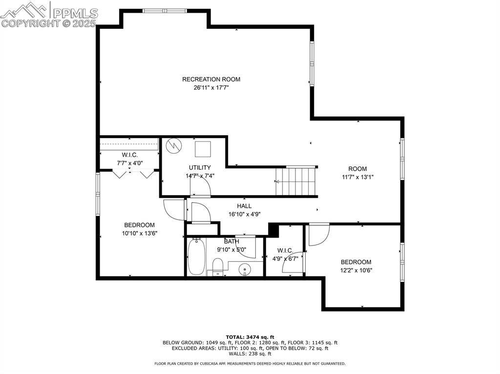 Image 43 of 46: View of home floor plan