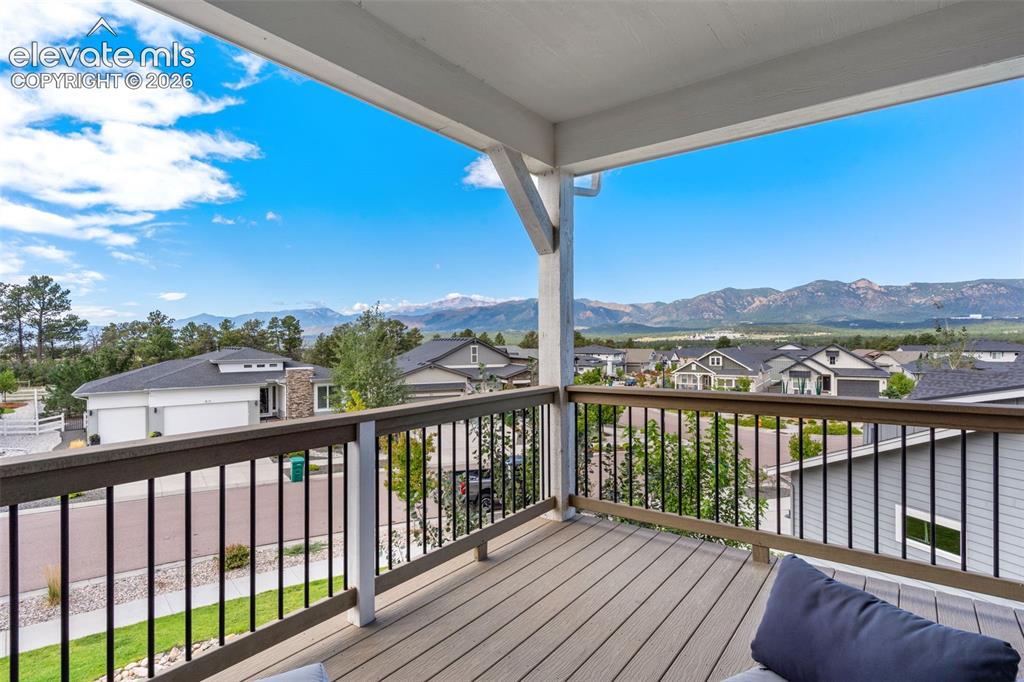 Image 48 of 50: Unbelievable mountain views from the balcony