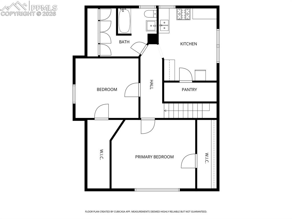 Image 33 of 34: Upper Level floor plan