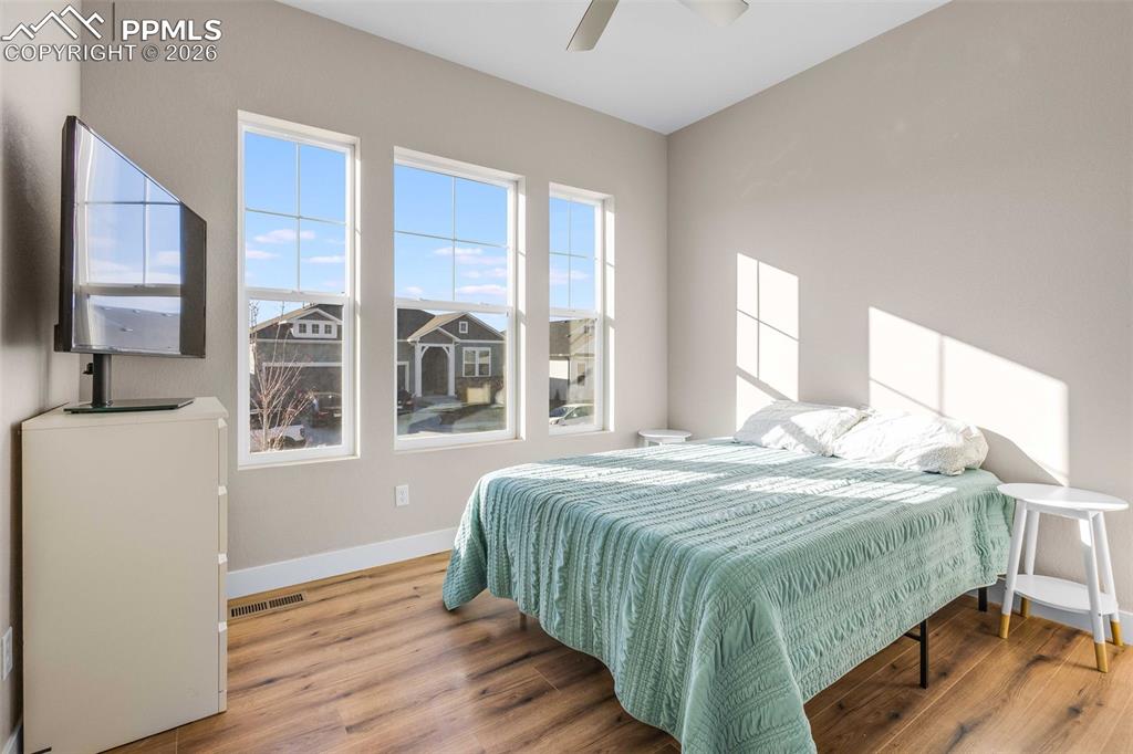 Image 13 of 38: second bedroom on the main level