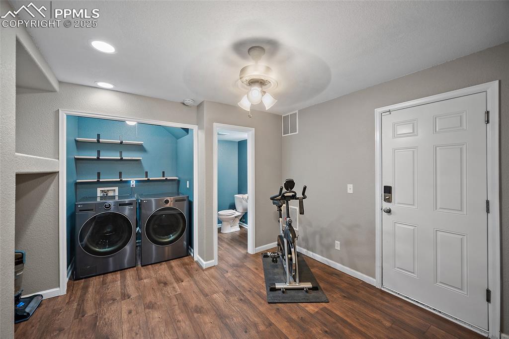 Image 13 of 28: perfect flex space with an extra bathroom and laundry