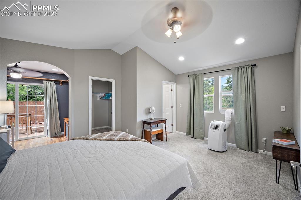 Image 6 of 28: the primary has two closets, a bathroom, AND a bonus room