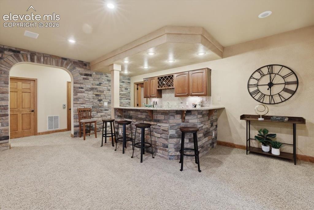 Image 22 of 32: Wine Chiller, Ice Maker, Under Cabinet Lighting, Climate Controlled 147-bot