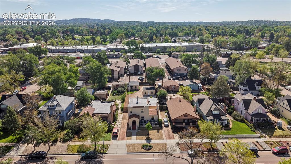 Image 44 of 50: Aerial View of lot from the front