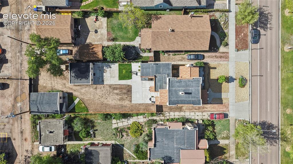 Image 46 of 50: Aerial View from above property