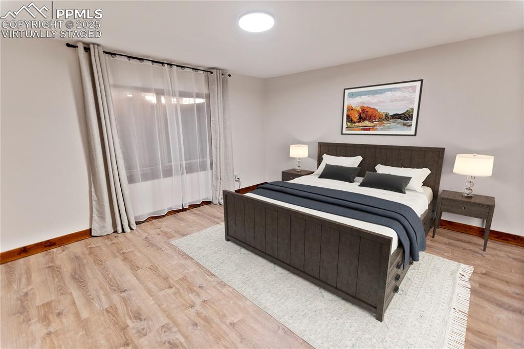 Image 15 of 39:  Lower Level Bedroom #3 - Virtually Staged