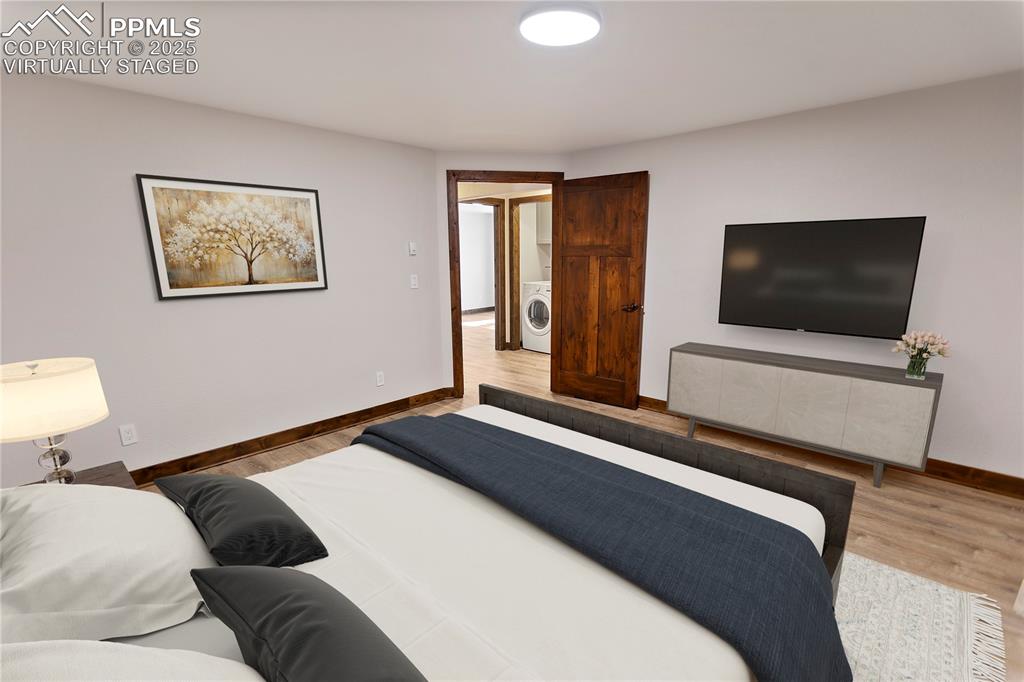 Image 16 of 39:  Lower Level Bedroom #3 - Virtually Staged