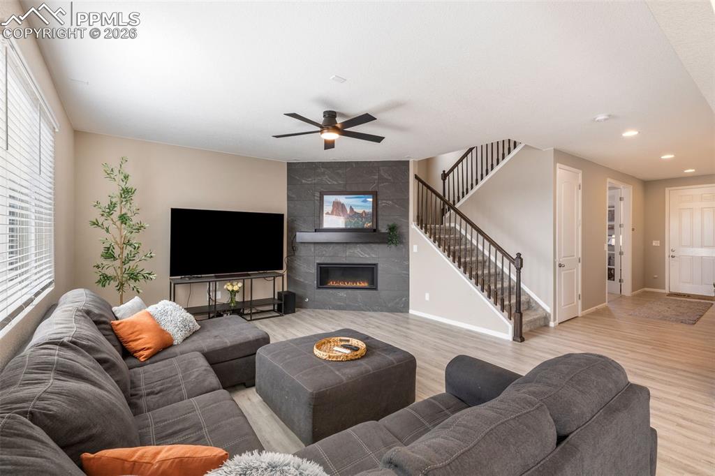 Image 9 of 49: Main level family room