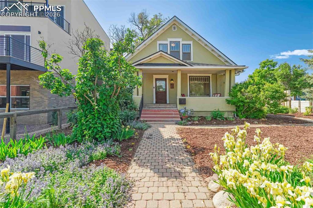 Caption: Front of Structure