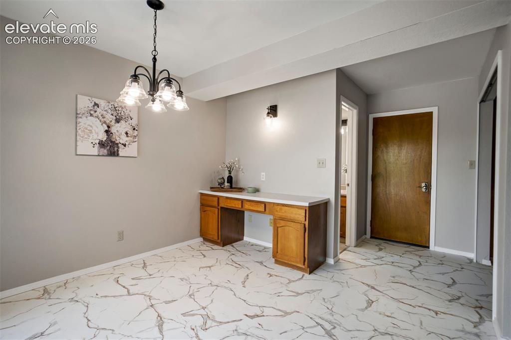 Image 19 of 47: Additioal area for eat in kitchen
