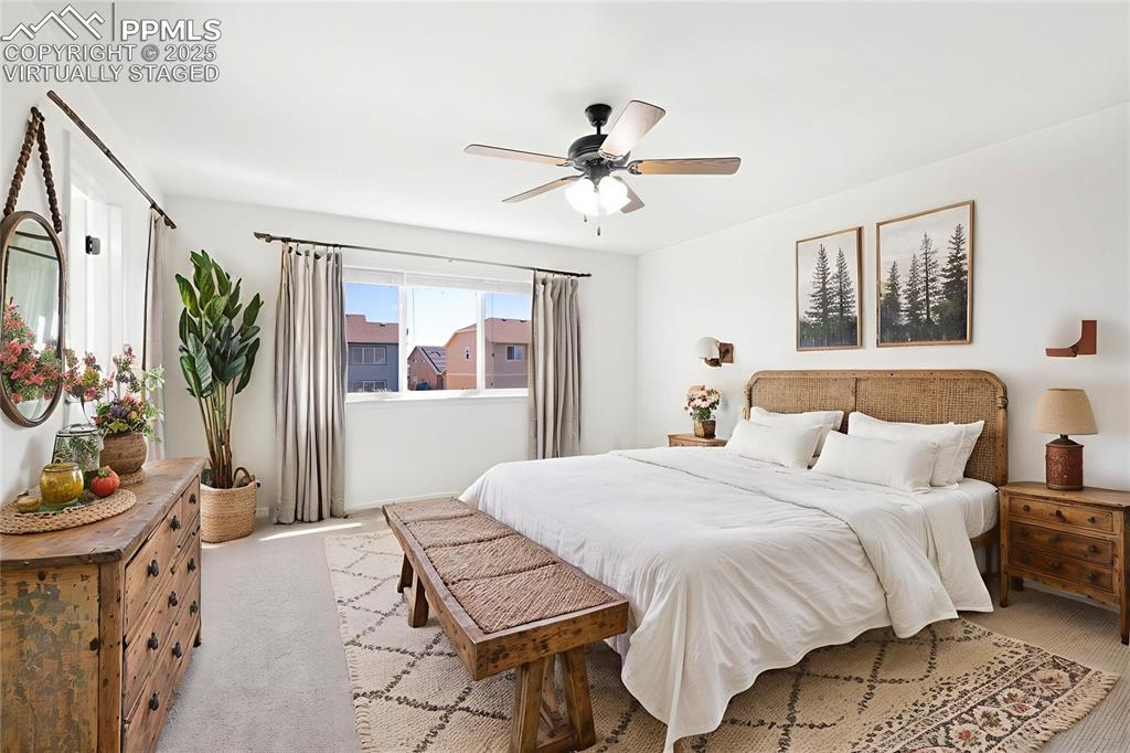 Image 18 of 49: Virtually Staged- Primary Bedroom