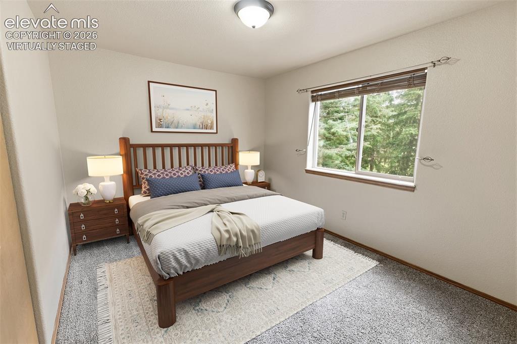 Image 11 of 40: Upper Level Bedroom 2 - Virtually Staged
