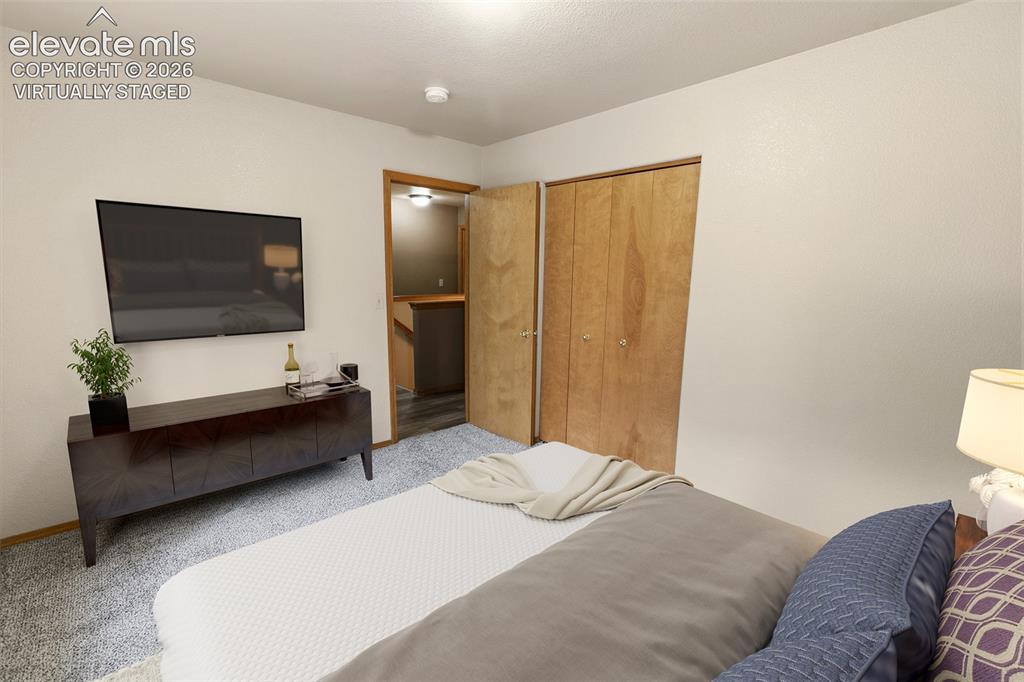 Image 12 of 40: Upper Level Bedroom 2 - Virtually Staged