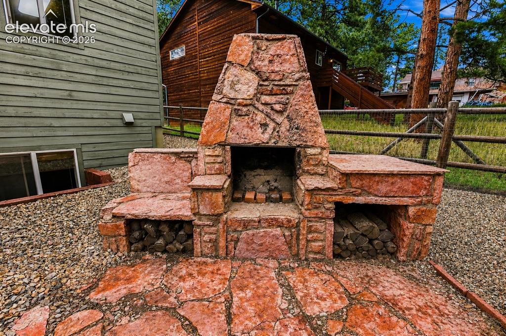 Image 24 of 40: Outdoor Fireplace