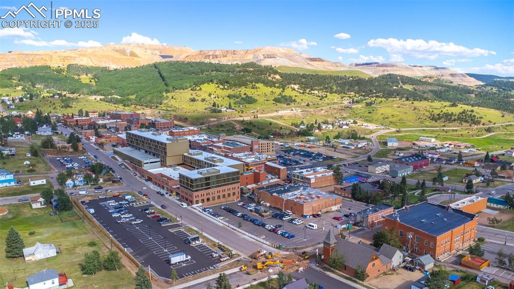 Image 30 of 34: Aerial view of mountains