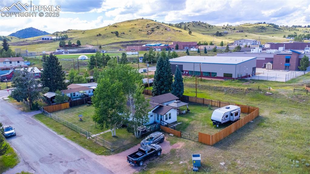 Image 32 of 34: Drone / aerial view of mountains