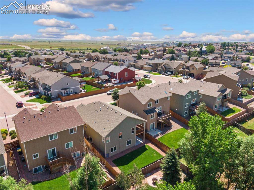 Image 45 of 45: Aerial view of residential area