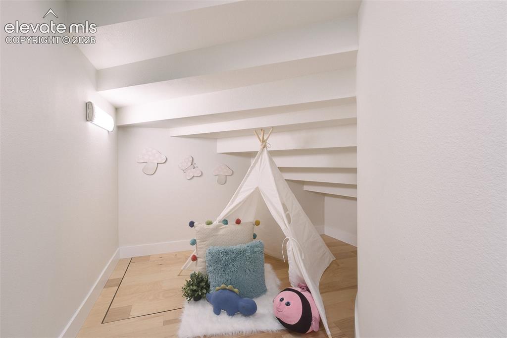 Image 25 of 49: Spacious under stair storage or great for kid