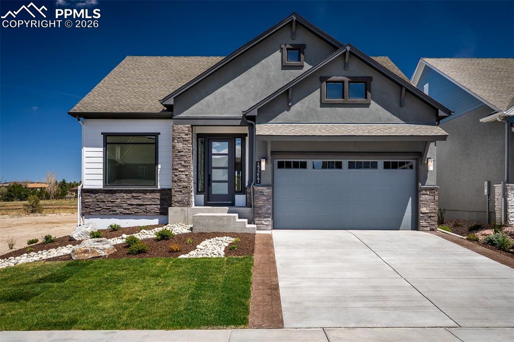 Caption: Front of Structure