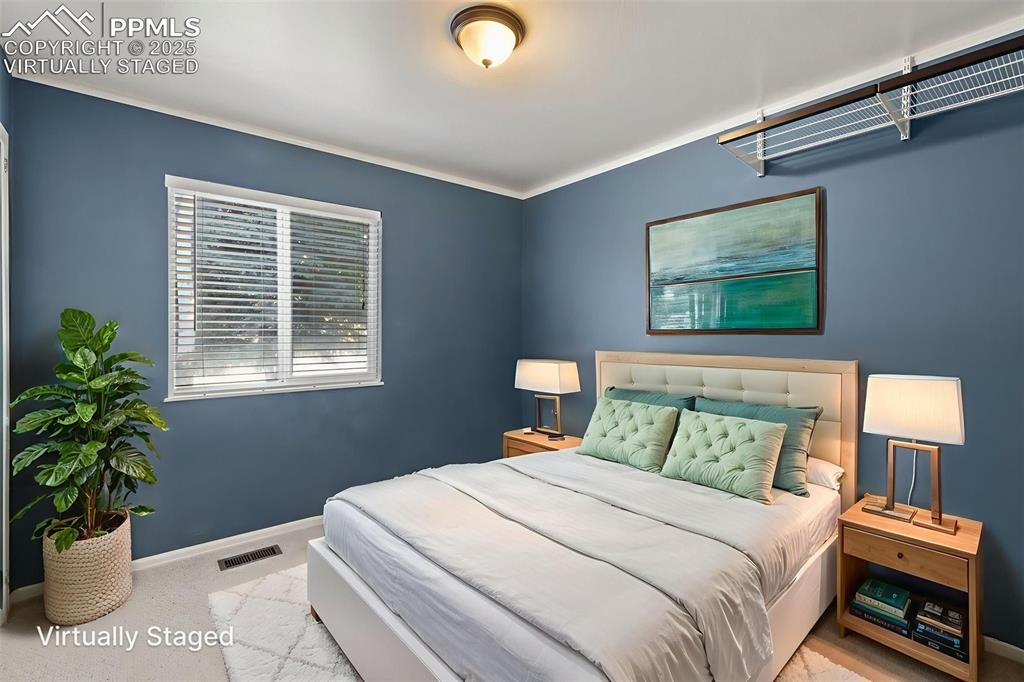 Image 10 of 27: Virtually Staged bedroom 1