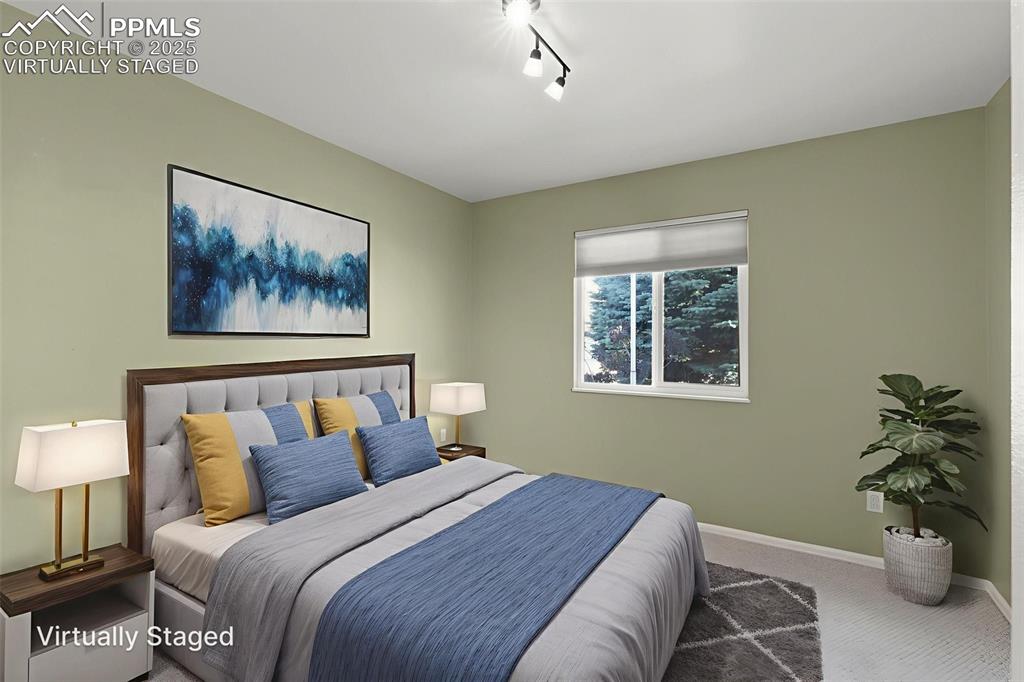 Image 13 of 27: Virtually Staged bedroom 2