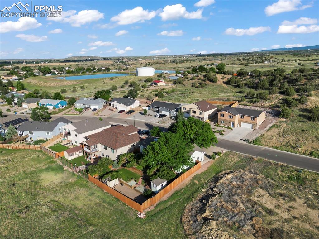 Image 25 of 27: Aerial view of property