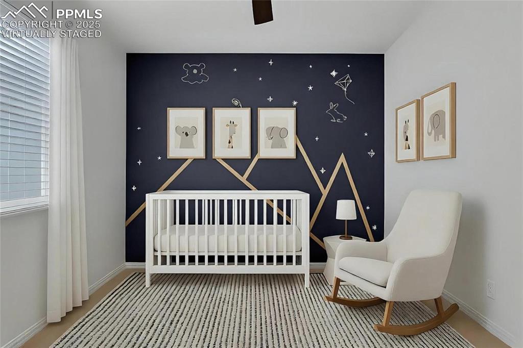 Image 15 of 21: Bedroom #3 virtually staged