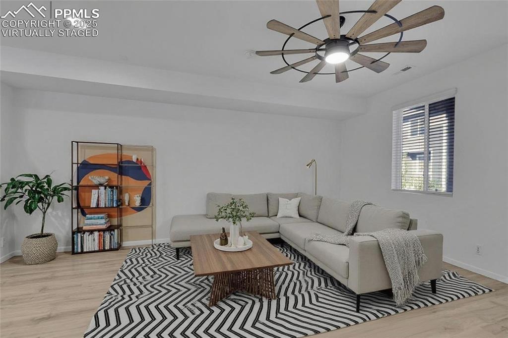 Image 4 of 21: Living Room virtually staged