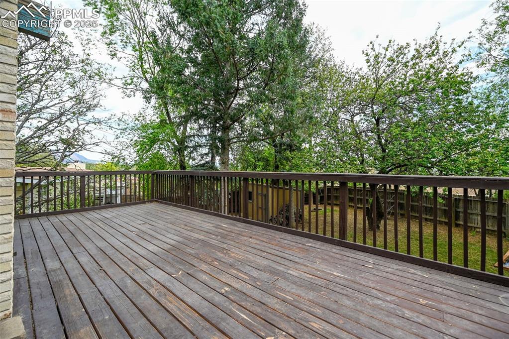 Image 37 of 44: View of wooden terrace