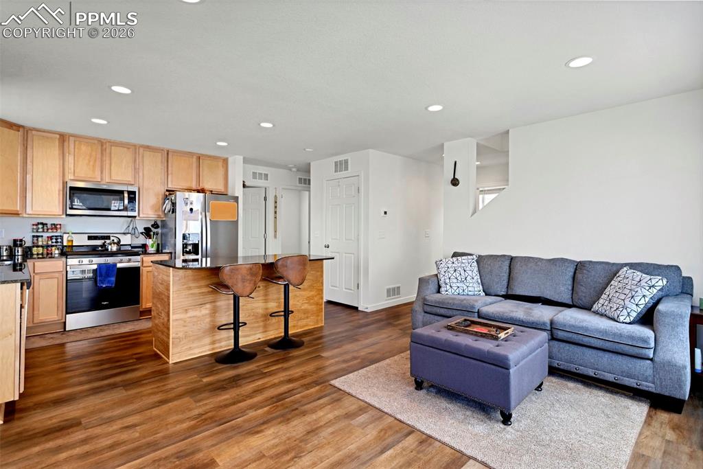 Image 3 of 12: Kitchen & Dining Room area