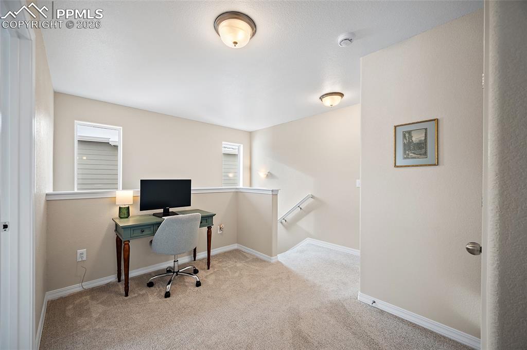 Image 14 of 47: Upper level loft/office space