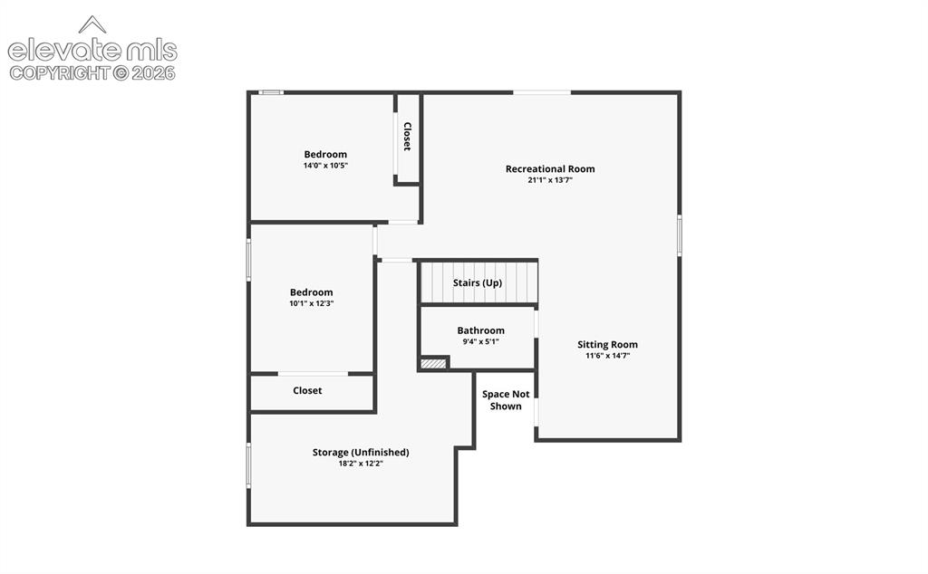 Image 36 of 36: Basement Floor Plan