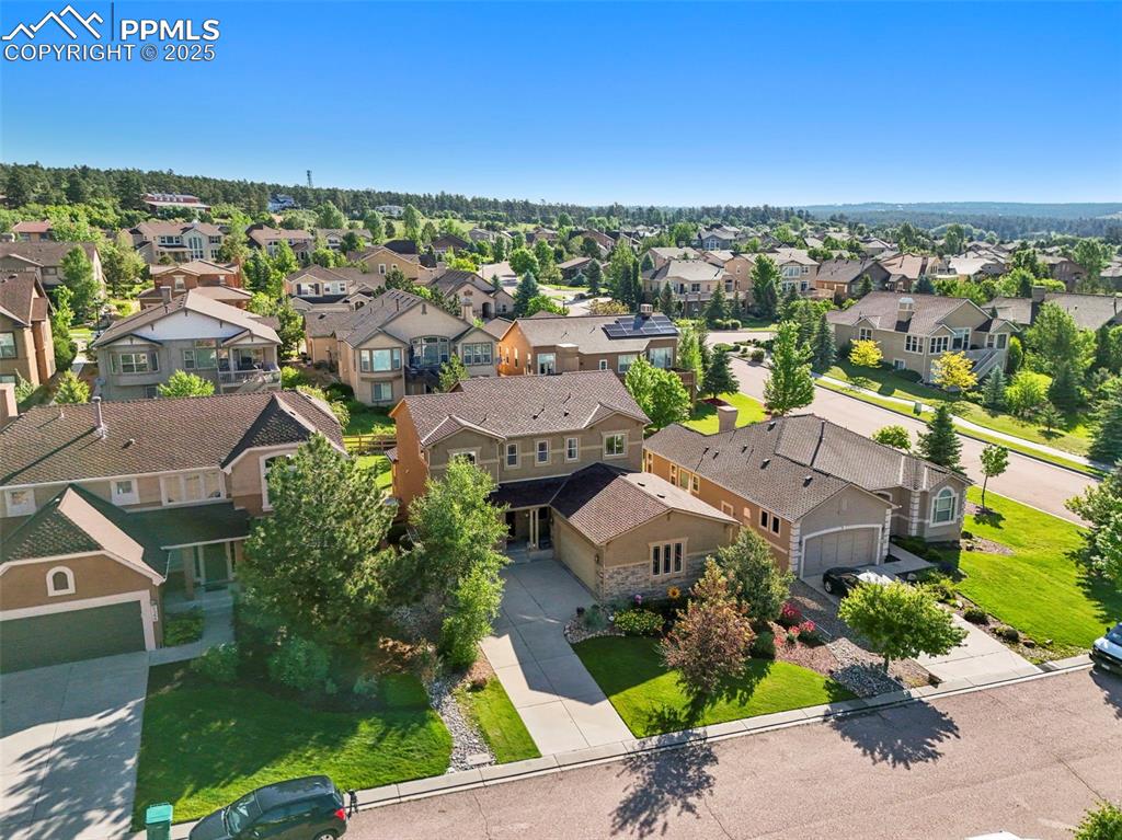 Image 43 of 50: Aerial view of residential area