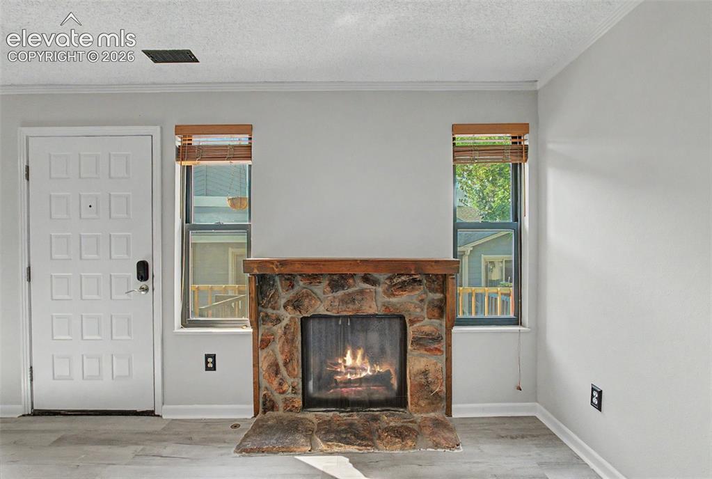 Image 5 of 30: Fireplace