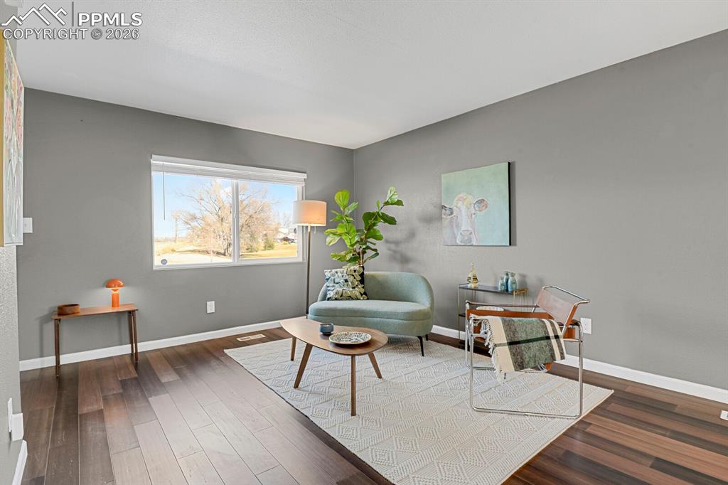 Image 10 of 47: Easy access from the kitchen to the patio/backyard yard, makes entertaining